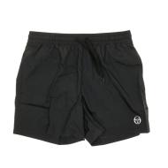 Short De Bain Noir/Blanc Homme Sergio Tacchini Swim