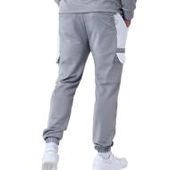 Jogging Blanc/Gris Homme Project X Paris Bicolore vue 2