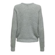 Pull en Maille Bleu/Gris Femme JDY Felo Struc vue 2