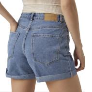 Short en Jean Bleu Femme Vero Moda Zuri vue 2