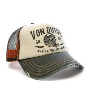 Casquette Beige/Noire Homme Von Dutch CREW12 vue 2