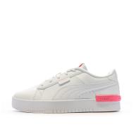 Baskets Blanc/Rose Fille Puma Jada pas cher