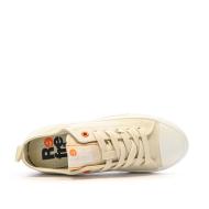 Baskets Basses Beige Femme Refresh Lona vue 4