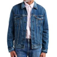 Veste en jean Bleu Homme Levi's 723 pas cher