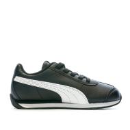 Baskets Noir/Blanc Garçon Puma Turin 3 vue 2