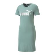 Robe Vert Femme Puma Ess Slim