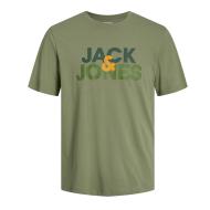 T-shirt Kaki Garçon Jack & Jones Jacula