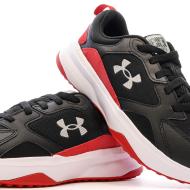 Chaussures de Fitness Noire/Rouge Homme Under Armour Charged Edge vue 7