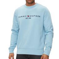 Sweat Bleu Homme Tommy Hilfiger Blend Logo