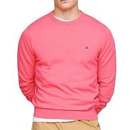 Pull Rose Homme Tommy Hilfiger 1985 Crew Neck pas cher