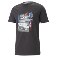 T-shirt Noir Homme Puma Bmw Mms Car Graphic pas cher