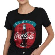 T-shirts Noir Femme JDY License Print