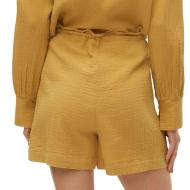 Short Jaune Femme Vero Moda Rikke vue 2