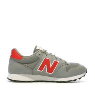 Baskets Grises/Rouge Homme New Balance 500 vue 2