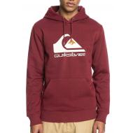 Sweat Bordeaux Homme Quiksilver Biglogohood pas cher