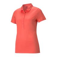 Polo de golf Corail Femme Puma Rotation pas cher