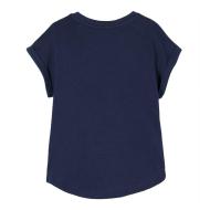 T-shirt Marine Fille Teddy Smith Tobalu vue 2