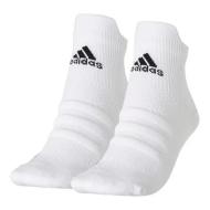 Chaussettes Blanches Mixte Adidas Ankle pas cher