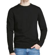 Pull Noir Homme Jack & Jones Basic Knit