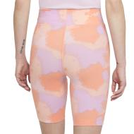 Short Cycliste Orange/Mauve Camouflage Femme Nike vue 2