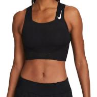 Débardeur de Sport Noir Femme Nike Aroswft Crop pas cher