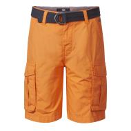 Short Orange/Noir Homme Petrol Industries Cargo pas cher