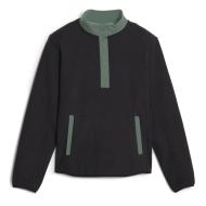 Polaire de Golf Noir/Vert Femme Puma Fleece pas cher