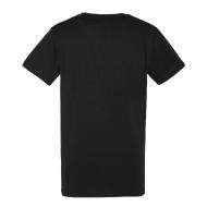 T-Shirt Noir Homme Schott Crew vue 2