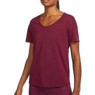 T-shirt Prune Femme Nike Lurex