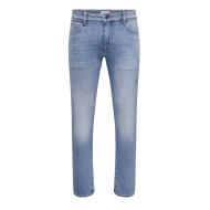 Jean Slim Bleu Clair Homme ONLY & SONS  One Box