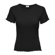 T-shirt Noir Femme JDY Salsa Life