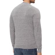 Pull Gris Homme Tommy Hilfiger Pima vue 2