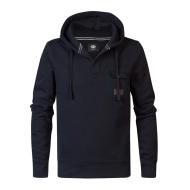 Sweat Marine Homme Petrol Industries Hooded pas cher