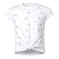 T-Shirt blanc fille Reebok Lock Up pas cher