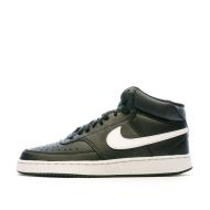 Baskets Noires/Blanches Homme Nike Court Vision Mid