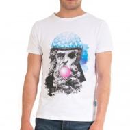 T-shirt Blanc Homme La Maison Blaggio Muray