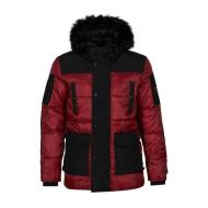 Parka Rouge Homme Hite Couture Nikador pas cher