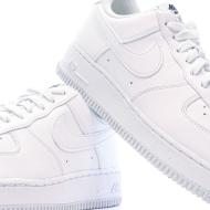 Baskets Blanches Femme Nike Air Force 101 vue 7