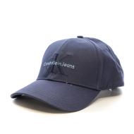 Casquette Marine Homme Calvin Klein Jeans Monogram pas cher