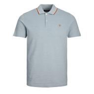 Polo Bleu Chiné Homme Jack & Jones Paulos Play pas cher