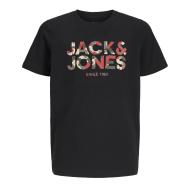 T-shirt Noir Garçon Jack & Jones James