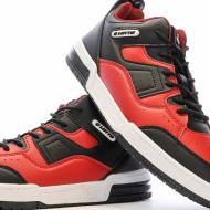 Baskets Rouges/Noires Homme Lotto Thirty 6 vue 7