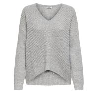 Pull gris chiné femme Jacqueline de Yong MEGAN