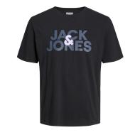 T-shirt Noir Garçon Jack & Jones Jacula