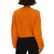 Pull Orange Femme Vero Moda Sayla vue 2