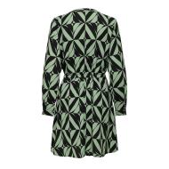 Robe Verte à Motifs Femme JDY Piper vue 2