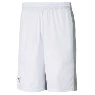 Short basketball Blanc/Gris Homme Puma Game pas cher