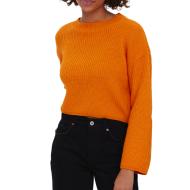 Pull Orange Femme Vero Moda Sayla