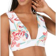 Haut De Bikini Blanc Femme Roxy Lahaina Bay