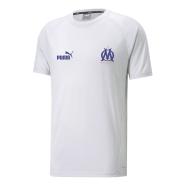 OM T-shirt Blanc Homme Puma Casual pas cher